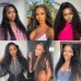 Stema 4X4/5x5/6x6/7x7 HD Lace Closure Water Wave Wig Constructed By Bundles With Closure