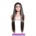 Stema 5x5 HD / Transparent Lace Closure Human Hair Wig Constructed By Bundles With Closure 150% Density