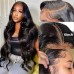 Stema 13X6 HD Lace Big Frontal Body Wave Wig Constructed By Bundles With Frontal