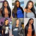 Stema 30-36 Inches Long Straight 13x4 HD &Transparent Lace Big Frontal Wig 