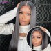 Stema Glueless Pre Cut 5x5 HD Lace Closure Straight Wig Wear & Go With Elastic Band