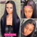 Stema Glueless 5x5 HD Lace Closure Straight Wig Wear & Go With Elastic Band