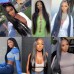 Stema Glueless 5x5 HD Lace Closure Straight Wig Wear & Go With Elastic Band