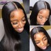 Stema Glueless 5x5 HD Lace Closure Straight Wig Wear & Go With Elastic Band