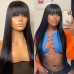 Stema 5x5 13x4 HD Lace Wig With Bangs