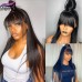 Stema 5x5 13x4 HD Lace Wig With Bangs