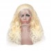 Stema 613 Blonde 360 Transparent Lace Frontal Wig Straight Body Wave 200% Density