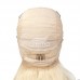 Stema 613 Blonde 360 Transparent Lace Frontal Wig Straight Body Wave 200% Density