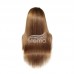 Stema #4 Dark Brown 13x4 Transparent Lace Frontal Straight Wig