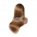 Stema #4 Brown 13x4 Transparent Lace Frontal Straight Wig