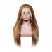 Stema #4 Brown 13x4 Transparent Lace Frontal Straight Wig