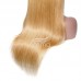 Stema #27 Honey Blonde 13x4 Transparent Lace Frontal Straight Human Hair Wig