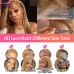 Stema #27 Honey Blonde 13x4 Transparent Lace Frontal Straight Human Hair Wig