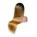 Stema #1B/30 Ombre 13x4 Transparent Lace Frontal Straight Wig