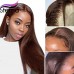 Stema #2 Chocolate Brown 13x4 Transparent Lace Frontal Straight Wig