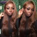 Stema #2 Chocolate Brown 13x4 Transparent Lace Frontal Straight Wig