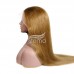 Stema #6 Brown 13x4 Transparent Lace Frontal Straight Wig