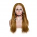 Stema #6 Brown 13x4 Transparent Lace Frontal Straight Wig