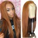 Stema #8 Light Brown 13x4 Transparent Lace Frontal Straight Wig