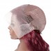 Stema #99j Red Burgundy Body Wave 13x4 Transparent Lace Front Wig