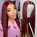 Stema #99 & #8 & #27 Color 13x4 Transparent Lace Front Straight Wig