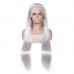 Stema Silver Grey 13x4 Lace Front Wig Straight/Body Wave
