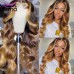 Stema Ombre Highlight Balayage 13X4 Lace Front Wig Body Wave/Deep Wave