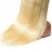 Stema 1b/613 Ombre Straight Lace Front Wig Dark Root Blonde Human Hair Wigs
