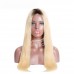 Stema 1B/613 Ombre Blonde Color 4x4 / 5x5 Lace Closure Straight Wig