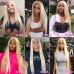 Stema 613 Blonde Straight 13x4 Transparent Lace Big Frontal Virgin Hair Wig