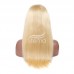 Stema 613 Blnode Color 13X4  Transparent Lace Front Wig Straight 180&250 Density