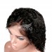 Stema Non Remy Hair 13x4 Lace Front Deep Wave Wig 150% Density 