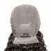 Stema 13x4 HD / Transparent Lace Big Frontal Human Hair Wig Constructed By Bundles With Frontal 180% Density