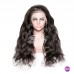 Stema 13x4 HD / Transparent Lace Big Frontal Human Hair Wig Constructed By Bundles With Frontal 180% Density