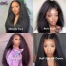 Stema Clearance Sale 13x4 Lace Front Wigs Kinky Straight 250% Density