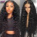 Stema 4x4 Regular Brown Lace Water Wave Lace Closure Wig 250% Density