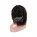 Stema Kinky Curly Machine Wig With Bangs Human Hair 