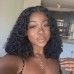 Stema Candy Curl 4x4 Regular Lace Closure Human Hair Wig 250% Density