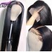 Stema 4x4/5X5/6x6 Transparent Lace Closure Wig Straight Constructed By Bundles With Closure