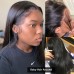 Stema 30-36 Inch 4x4/5X5 Transparent Lace Closure Wig Straight