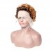 Stema Ombre Pixie Cut Wig T Part Human Hair Wigs Curly