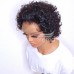 Stema Pixie Cut Wig T Part Human Hair Wigs Curly