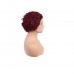 Stema #99J Pixie Cut Wig T Part Human Hair Wigs Curly