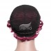 Stema 99j Burgundy Pixie Cut Machine Made Human Hair Wigs