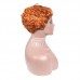 Stema Ginger Orange Pixie Cut Machine Made Human Hair Wigs