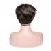 Stema Pixie Cut Wavy Human Hair Machine Made Wig