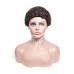 Stema Pixie Cut Human Hair Machine Made Wig Afro Kinky Curl