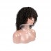 Stema Machine Made Human Hair Wig Kinky Curly With Bangs