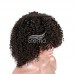 Stema Machine Made Human Hair Wig Kinky Curly With Bangs