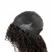 Stema Machine Made Human Hair Wig Kinky Curly With Bangs